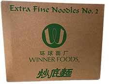 Extra fine noodles box